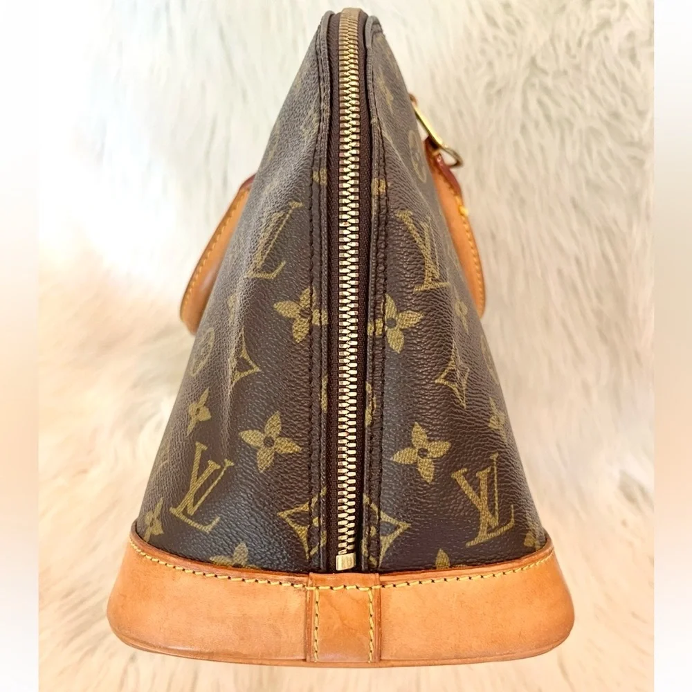 Louis Vuitton Alma PM Handbag Bag Tote Boston Bag - Picture 5 of 14